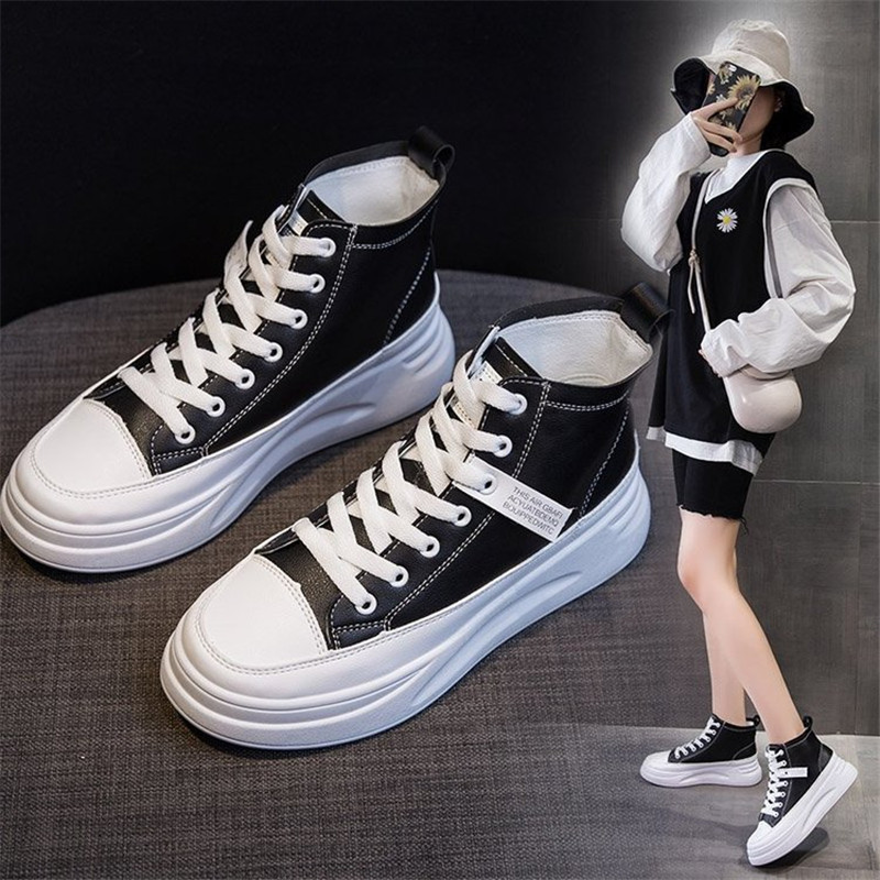 2021 New Spring Autumn Women Occasional Savage Mode Respirotible From Lona Women's High-tops Sneakers Vulcan Shoes FSJ8
2021 New Spring Autumn Women Occasional Savage Mode Respirotible From Lona Women's High-tops Sneakers Vulcan Shoes FSJ8