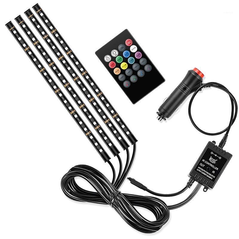 Car atmosphere light foot sole light atmosphere 72LED colorful remote control voice control RGB music bar1
Car atmosphere light foot sole light atmosphere 72LED colorful remote control voice control RGB music bar1