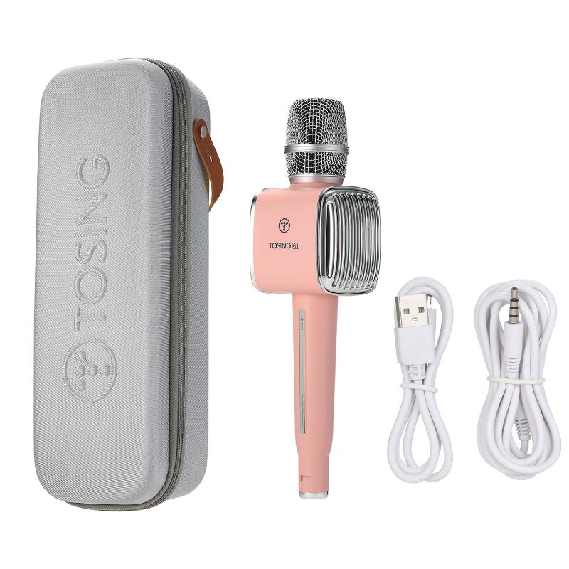 TOSING G1 Karaoke Wireless Bluetooth Microphone Recording Singing Live Microphone TWS Duet Singing for Smart Phone Tablet PC TV
TOSING G1 Karaoke Wireless Bluetooth Microphone Recording Singing Live Microphone TWS Duet Singing for Smart Phone Tablet PC TV