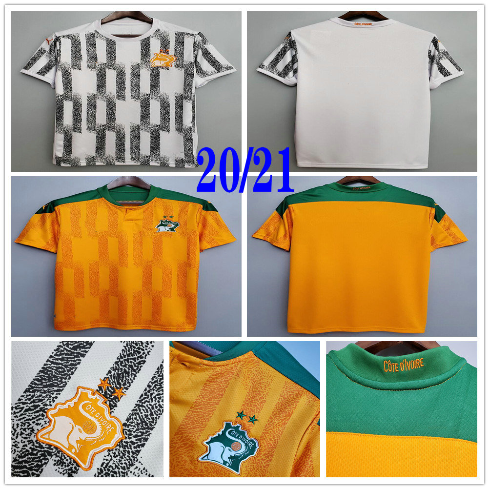 2020 2021 National Team Cote d'Ivoire Soccer Jerseys DROGBA YAYA TOURE KESSIE ZAHA CORNET Custom 20 21 Ivory Coast Home Away Football Shirts, White
2020 2021 National Team Cote d'Ivoire Soccer Jerseys DROGBA YAYA TOURE KESSIE ZAHA CORNET Custom 20 21 Ivory Coast Home Away Football Shirts, White