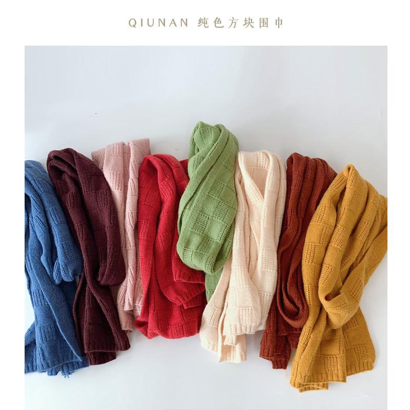 Children's New Winter Knitting Grid Baby Warm Scarf Echarpe Femme Hiver Laine Echarpe Femme Winter Scarf for Women
Children's New Winter Knitting Grid Baby Warm Scarf Echarpe Femme Hiver Laine Echarpe Femme Winter Scarf for Women
