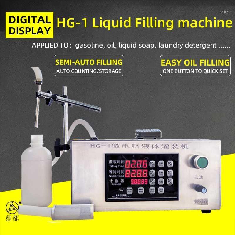 Semi-automatic liquid filling machine HG-1 beverage oil gasoline Shampoo liquid soap filler machine1
Semi-automatic liquid filling machine HG-1 beverage oil gasoline Shampoo liquid soap filler machine1