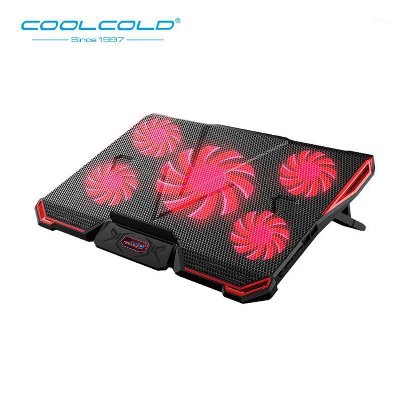COOLCOLD Gaming Laptop Cooler Five Fans Led Screen 2 USB Mute Laptop Cooling Pad Notebook Stand For 12-17 inch1
COOLCOLD Gaming Laptop Cooler Five Fans Led Screen 2 USB Mute Laptop Cooling Pad Notebook Stand For 12-17 inch1