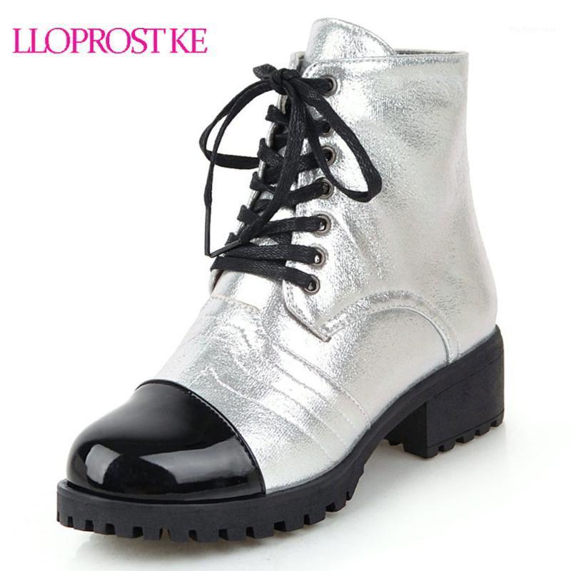 Lloprost ke White Gold Silver Lace Up Gothic Combat Boots for Women Block Heel Shoes Glitter Bling Ladies Ankle Motorcycle Boots1
Lloprost ke White Gold Silver Lace Up Gothic Combat Boots for Women Block Heel Shoes Glitter Bling Ladies Ankle Motorcycle Boots1
