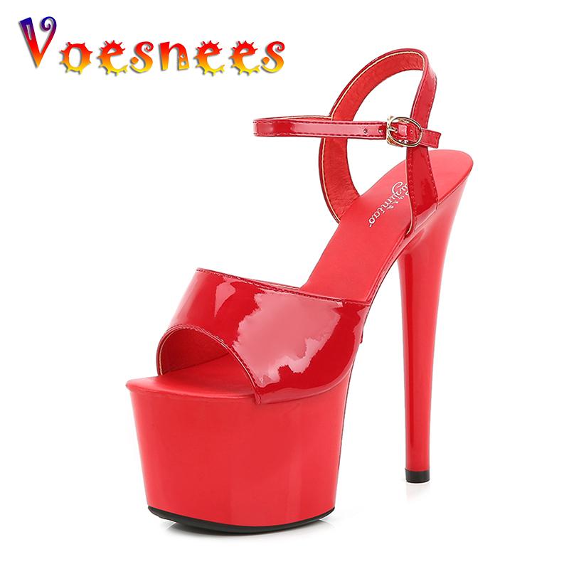 Voesnees Women Shoes Sexy Show Sandals Platform Striper High Heels 13 15 17 CM Girls Shoe for Party Club Pole Dance Drop Sale, As picture shown
Voesnees Women Shoes Sexy Show Sandals Platform Striper High Heels 13 15 17 CM Girls Shoe for Party Club Pole Dance Drop Sale, As picture shown