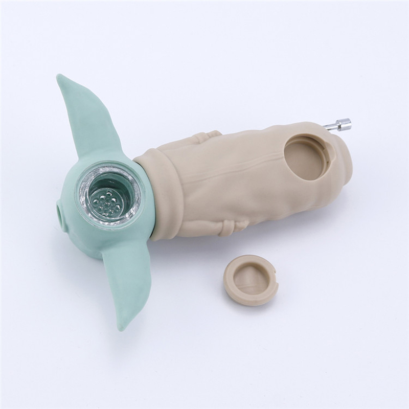 4.7 Inch Unbreakable Design Silicone Pipes Baby Silicone Tobacco Hand Pipe W With Glass Bowl Water Pipes Oil Rigs portable Smoking Pipe
4.7 Inch Unbreakable Design Silicone Pipes Baby Silicone Tobacco Hand Pipe W With Glass Bowl Water Pipes Oil Rigs portable Smoking Pipe