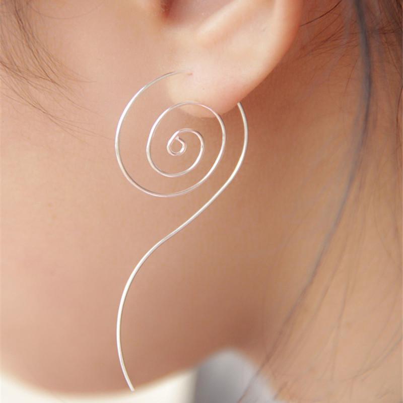 1 Pair Pinksee Large Spiral Swirl Hoop Earrings For Women Simple Style Boho Ethnic Ear Piercing Jewelry
1 Pair Pinksee Large Spiral Swirl Hoop Earrings For Women Simple Style Boho Ethnic Ear Piercing Jewelry