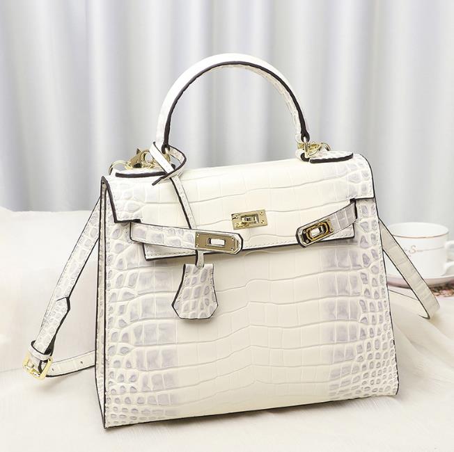 Fashion Women Handbags Elegant Genuine Leather Ladies Bag Single Bags Shoulder Handbag Alligator Print Crossbody Bags 25/28cm
Fashion Women Handbags Elegant Genuine Leather Ladies Bag Single Bags Shoulder Handbag Alligator Print Crossbody Bags 25/28cm