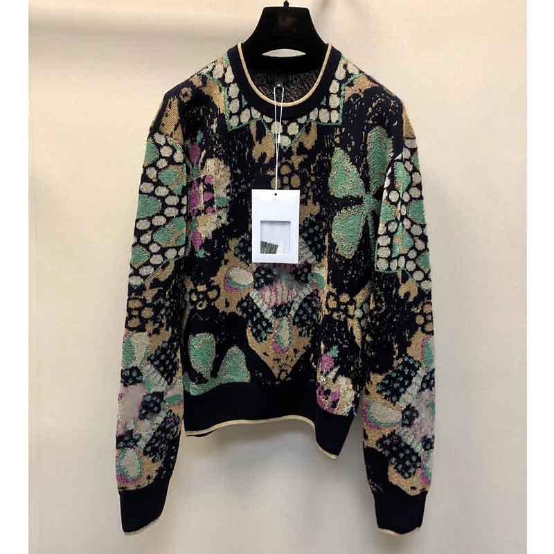 Cosmicchic 2020 Autumn Women's Sweater Runway Floral Embroidered 4-Leaf-Clover Long Sleeve O-Neck Pullover Top Outwear Soft Wool
Cosmicchic 2020 Autumn Women's Sweater Runway Floral Embroidered 4-Leaf-Clover Long Sleeve O-Neck Pullover Top Outwear Soft Wool