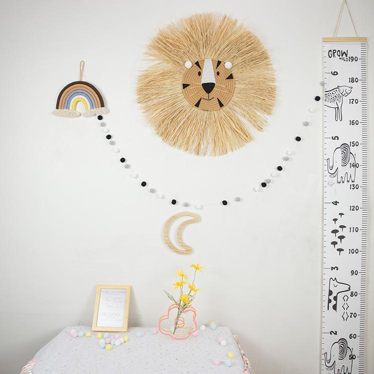 Room Decoration Wall Hanging Ornaments Props Children Room Handmade Woven Cotton Rope Rainbow Cuerda de algodon paredwall tisse
Room Decoration Wall Hanging Ornaments Props Children Room Handmade Woven Cotton Rope Rainbow Cuerda de algodon paredwall tisse