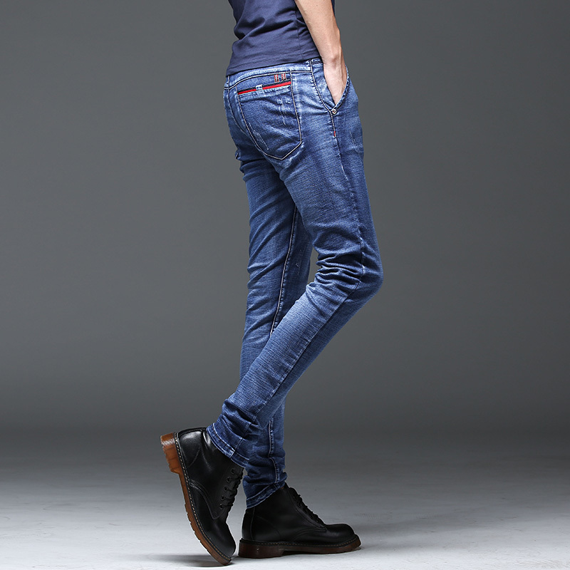 Batmo new arrival high quality casual slim jeans men men's pencil pants skinny jeans men Z004 201123