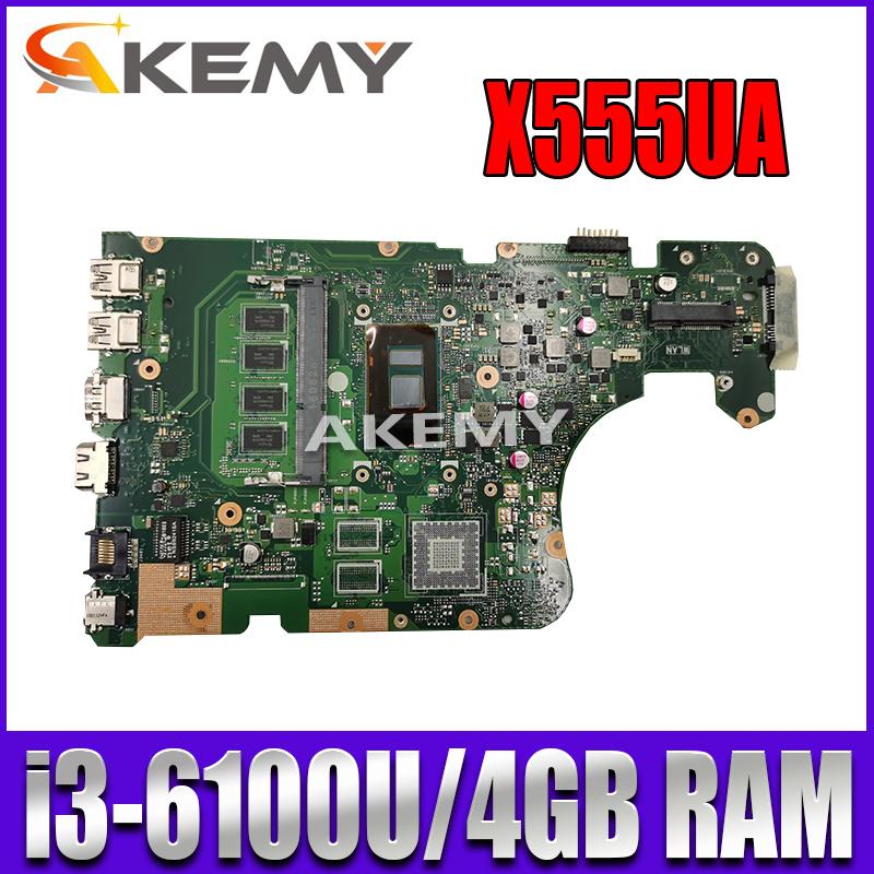 X555UA laptop motherboard For Asus X555UJ X555UF X555UJ X555UQ Mainboard 100% test 4GB RAM I3-6100U CPU
X555UA laptop motherboard For Asus X555UJ X555UF X555UJ X555UQ Mainboard 100% test 4GB RAM I3-6100U CPU