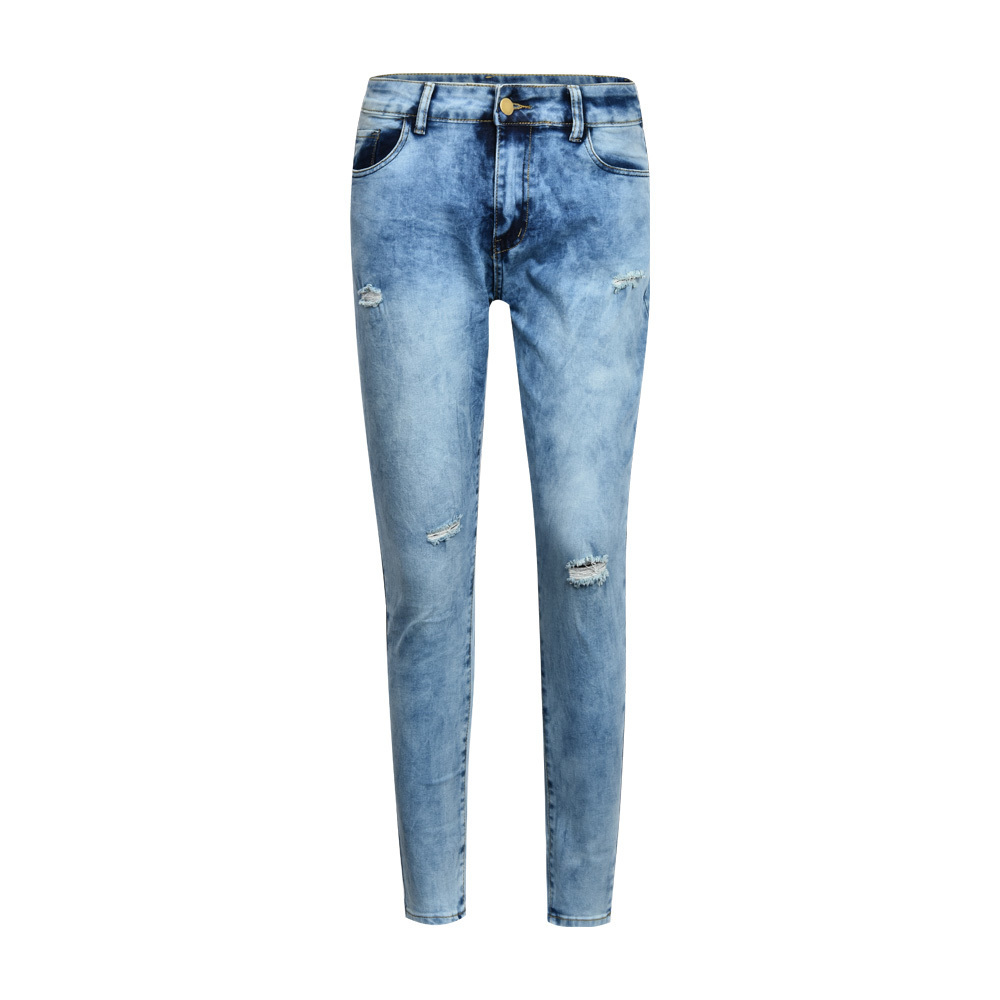 Sexy high Waist Jeans Woman Peach Push Up Hip Skinny Denim Pant Boyfriend Jean For Women Elastic Leggings blue Ripped jeans D30 201029