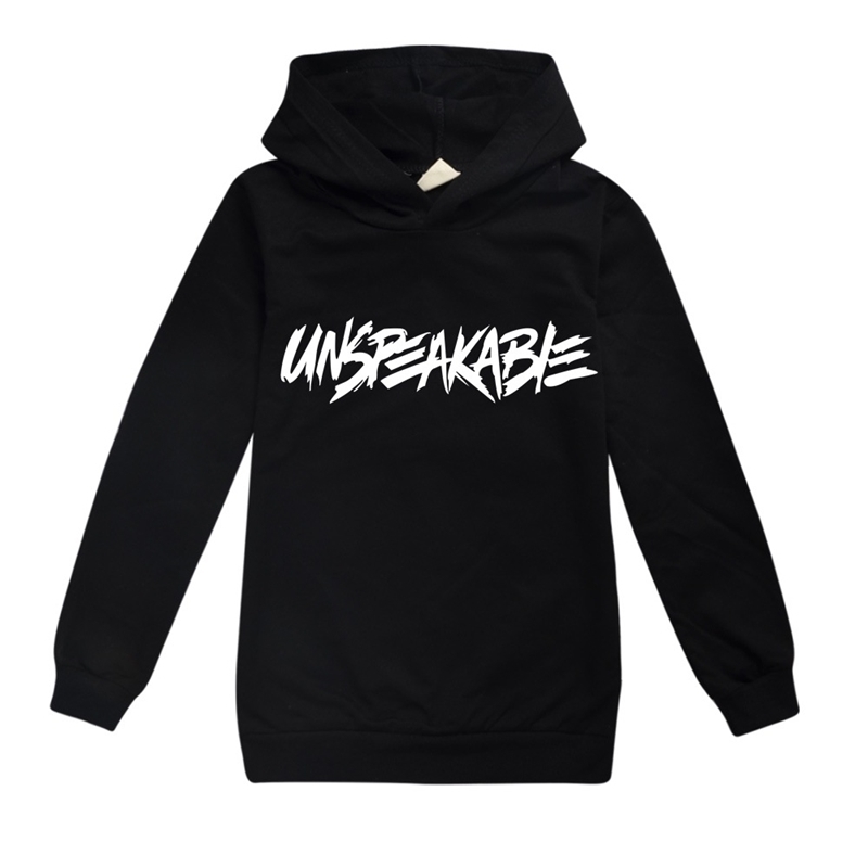 2-13Y UNSPEAKABLE Kids Hoodies T-shirts Children Cotton Hooded sweatshirt Cartoon Tops Boys Girls Casual Pullover Tees 201127, Black
2-13Y UNSPEAKABLE Kids Hoodies T-shirts Children Cotton Hooded sweatshirt Cartoon Tops Boys Girls Casual Pullover Tees 201127, Black