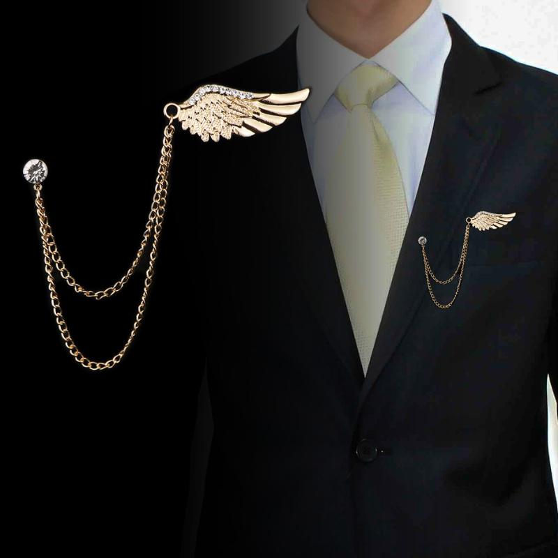 Linbaiway Vintage Brooches Mens Alloy Chain Tassel Suit Shirt Collar Needle Lapel Pin Women Brooch Pin Badge Jewelry
Linbaiway Vintage Brooches Mens Alloy Chain Tassel Suit Shirt Collar Needle Lapel Pin Women Brooch Pin Badge Jewelry