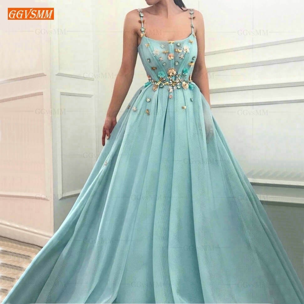 Elegant Tulle Ice Blue Prom Dresses Long 2020 Illusion Sleeveless Slim Fit Formal Dress Prom Spaghetti Strap Evening Party Gowns, Beige
Elegant Tulle Ice Blue Prom Dresses Long 2020 Illusion Sleeveless Slim Fit Formal Dress Prom Spaghetti Strap Evening Party Gowns, Beige