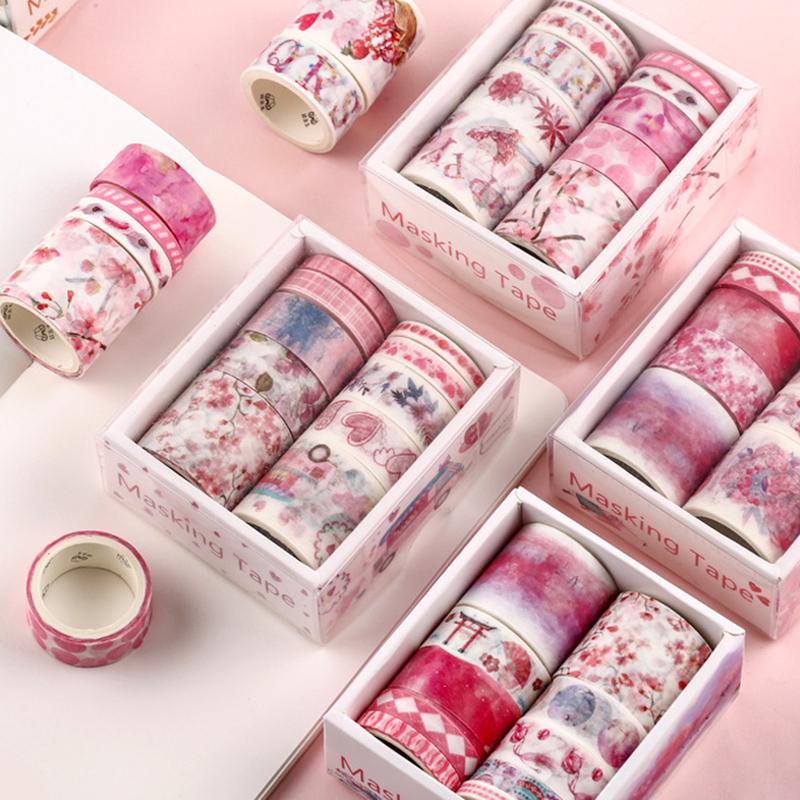 10Roll/Box Tape Sticker Stationery Supplies Paper Small Fresh for Hand-painted DIY Hand Account Multi Purpose
10Roll/Box Tape Sticker Stationery Supplies Paper Small Fresh for Hand-painted DIY Hand Account Multi Purpose