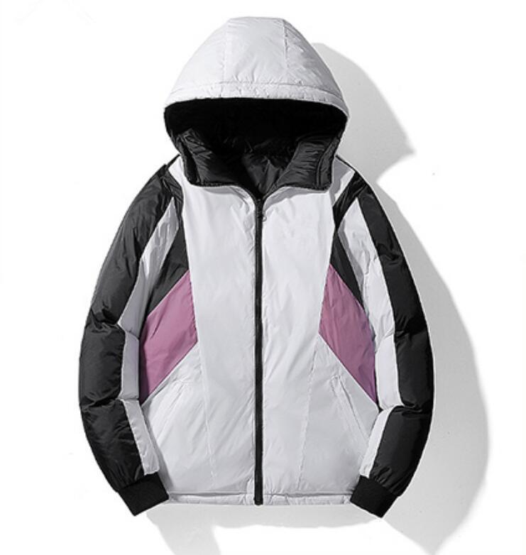 Womens Down Jacket Sport Winter Coat Men Double-sided Wear Casual Mens Down Cotton Jacket Coats Reversible Jacket Men Outwear Hot Sale