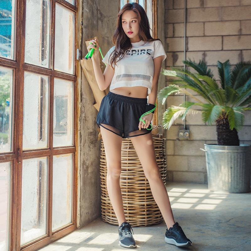 New Style Korean-style Yoga Clothes Suit Two-Piece Set Spring Summer Gym Running Shorts Hollow out Slimming Sexy Women's, Black top white shorts two piece set
New Style Korean-style Yoga Clothes Suit Two-Piece Set Spring Summer Gym Running Shorts Hollow out Slimming Sexy Women's, Black top white shorts two piece set