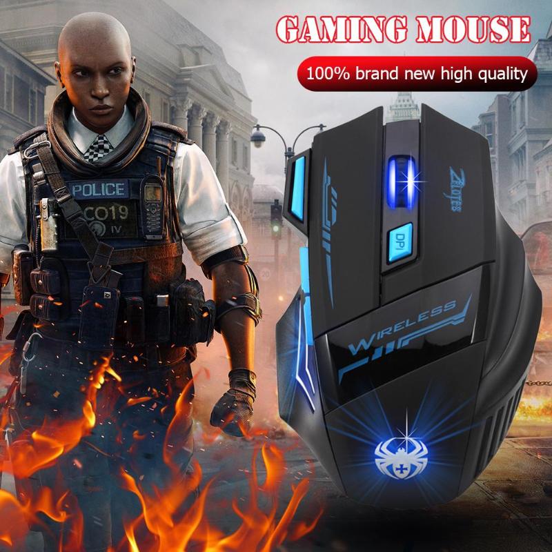ZELOTES F-14 Gaming Mouse F14 USB 2.4G Hz Wireless 2400 DPI 7 Buttons LED Optical Computer Mouse For PC Laptop Gamer Mice Mause
ZELOTES F-14 Gaming Mouse F14 USB 2.4G Hz Wireless 2400 DPI 7 Buttons LED Optical Computer Mouse For PC Laptop Gamer Mice Mause