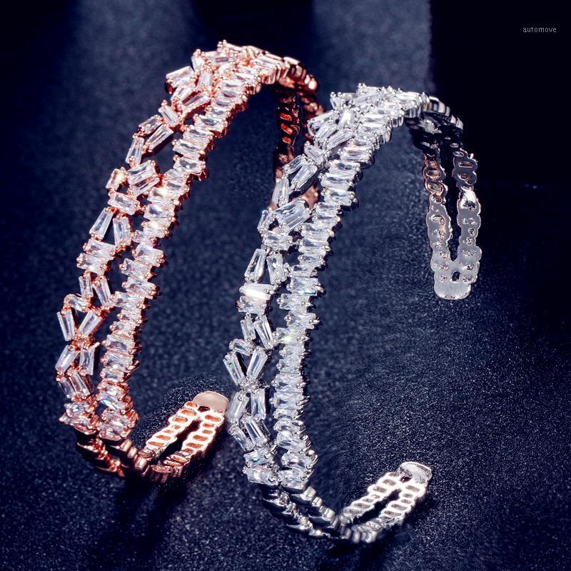 Loredana Top Brand Exclusive Luxury Zircon Bracelet Distinguished Ladies White gold Rose Gold + Zircon Open Bracelet1
Loredana Top Brand Exclusive Luxury Zircon Bracelet Distinguished Ladies White gold Rose Gold + Zircon Open Bracelet1
