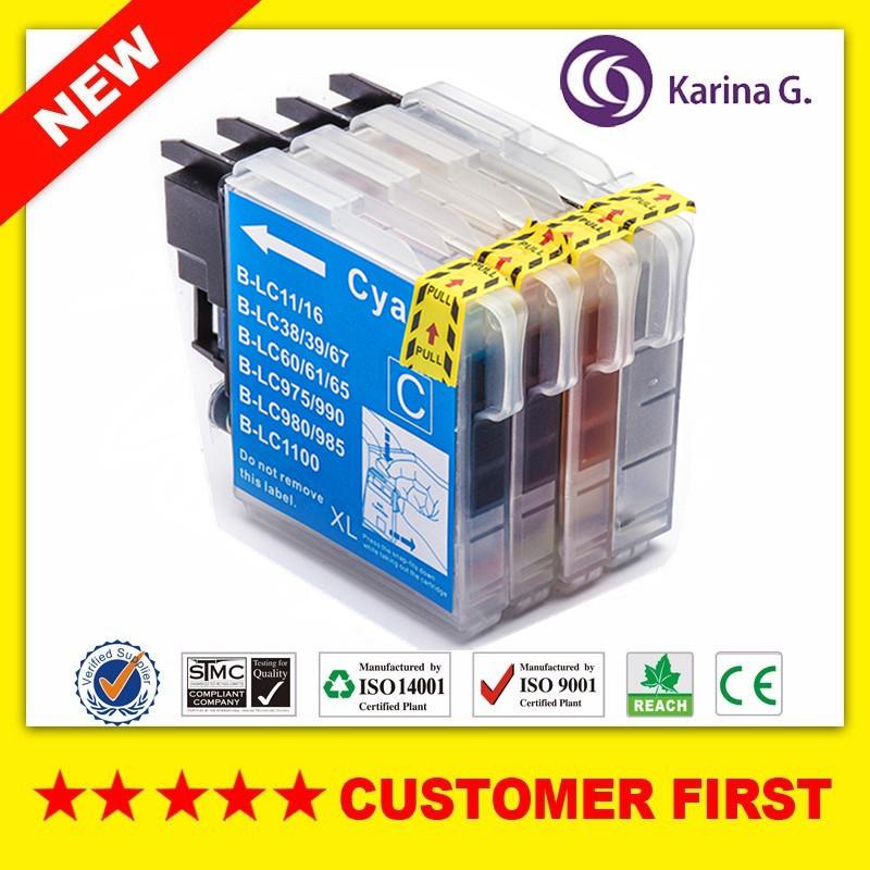 Compatible for Brother LC11 LC16 LC38 LC39 LC60 LC61 LC65 LC67 LC975 LC980 LC985 LC990 LC1100 for Brother -185C/195C/197C
Compatible for Brother LC11 LC16 LC38 LC39 LC60 LC61 LC65 LC67 LC975 LC980 LC985 LC990 LC1100 for Brother -185C/195C/197C