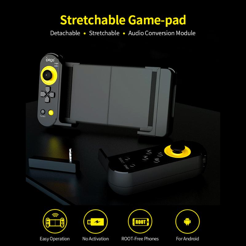 Ipega PG-9167 Wireless 4.0 Mobile Games Controller Joystick forPUBG Games bluttoth Wireless Gamepad Stretchable Game Controller
Ipega PG-9167 Wireless 4.0 Mobile Games Controller Joystick forPUBG Games bluttoth Wireless Gamepad Stretchable Game Controller