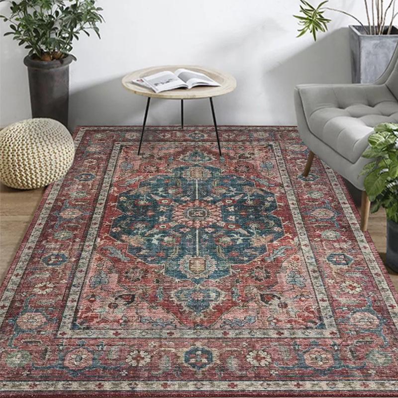 Vintage American Style Carpets For Living Room Persian Carpet Bedroom Rugs Chenille Sofa Coffee Table Mat Turkey Ethnic Carpet1
Vintage American Style Carpets For Living Room Persian Carpet Bedroom Rugs Chenille Sofa Coffee Table Mat Turkey Ethnic Carpet1