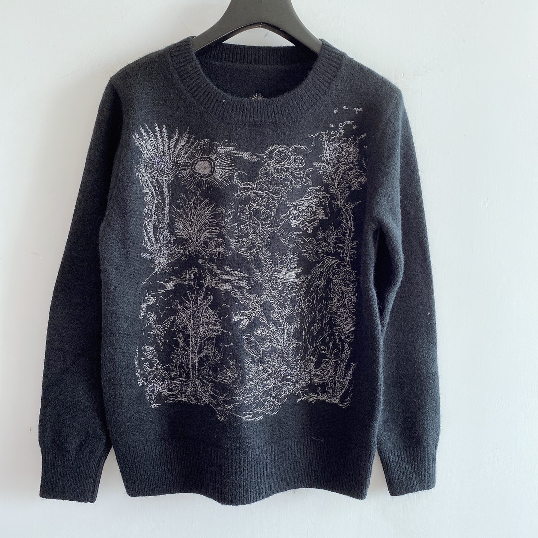 Milan Runway Sweater 2020 Long Sleeves O Neck Women' Sweaters High End Jacquard Pullovers Women Designer Sweater 1021-5, Black
Milan Runway Sweater 2020 Long Sleeves O Neck Women' Sweaters High End Jacquard Pullovers Women Designer Sweater 1021-5, Black
