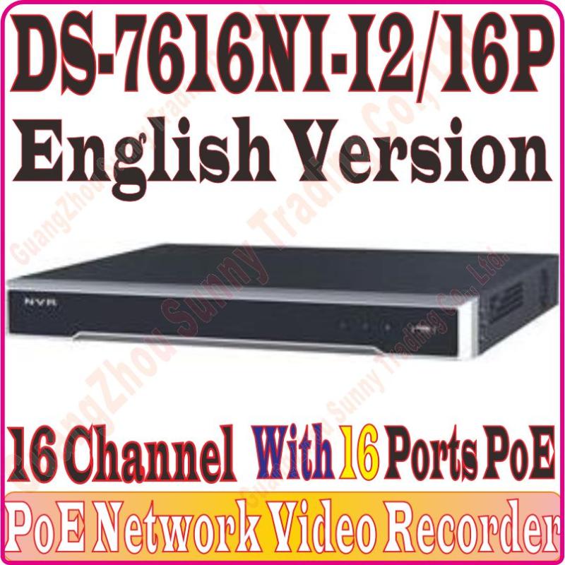 Eng-Version NVR 16CH Channels 16 PoE ports HD Network Recorder DS-7616NI-I2/16P DS-7616NI-I2 ds 7616 ds-7616 DS-7616NI, Prom
Eng-Version NVR 16CH Channels 16 PoE ports HD Network Recorder DS-7616NI-I2/16P DS-7616NI-I2 ds 7616 ds-7616 DS-7616NI, Prom