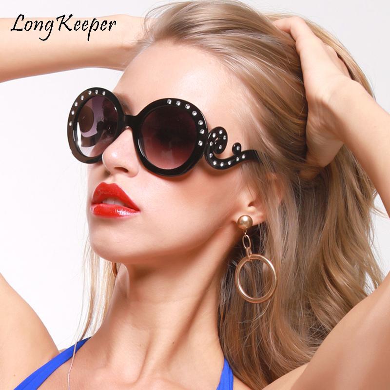 2020 Oversized Round Colorful Diamond Sunglasses Women Big Frame Luxury Crystal Sun Glasses For Female Rhinestone Eyewear UV4001
2020 Oversized Round Colorful Diamond Sunglasses Women Big Frame Luxury Crystal Sun Glasses For Female Rhinestone Eyewear UV4001