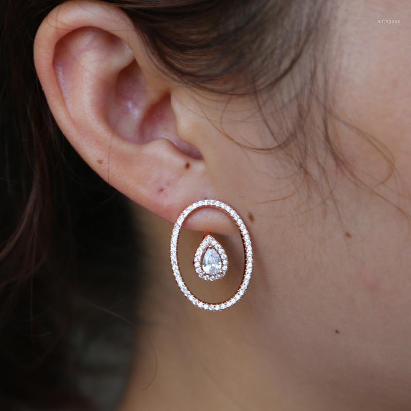 Stud Frond Back Double Sided Earring For Women Cubic Zirconia Cz Geometric Elegance Wedding Engagement Jewelry Fashion1
Stud Frond Back Double Sided Earring For Women Cubic Zirconia Cz Geometric Elegance Wedding Engagement Jewelry Fashion1
