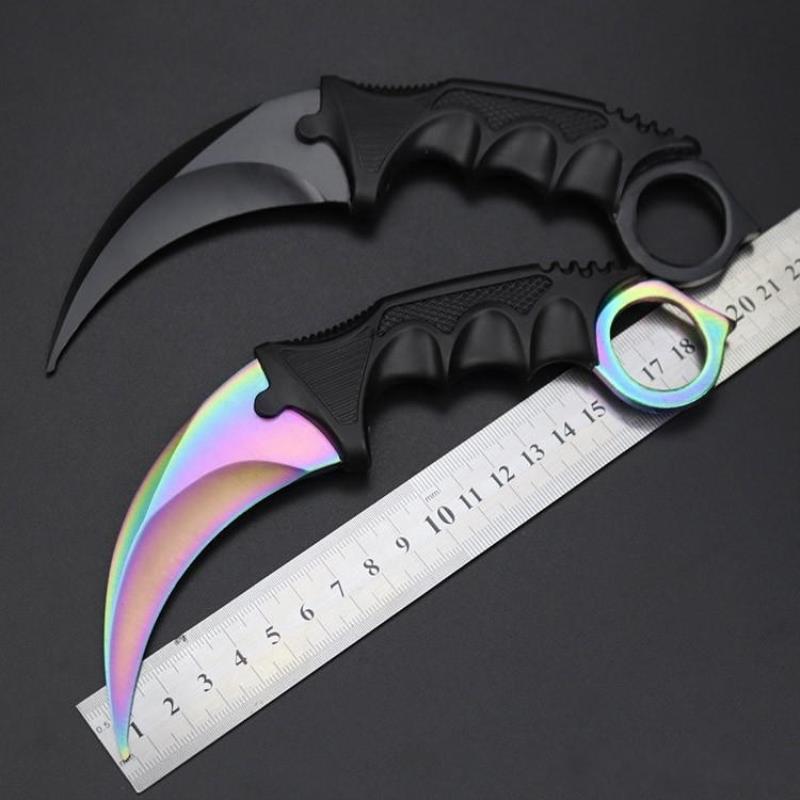 Hot Selling CSGO Counter For Survival Knife With Christmas Tool Hunting Karambit Fighting Knife Outdoor Gift Man Sheath Strike Camping Vwkb
Hot Selling CSGO Counter For Survival Knife With Christmas Tool Hunting Karambit Fighting Knife Outdoor Gift Man Sheath Strike Camping Vwkb