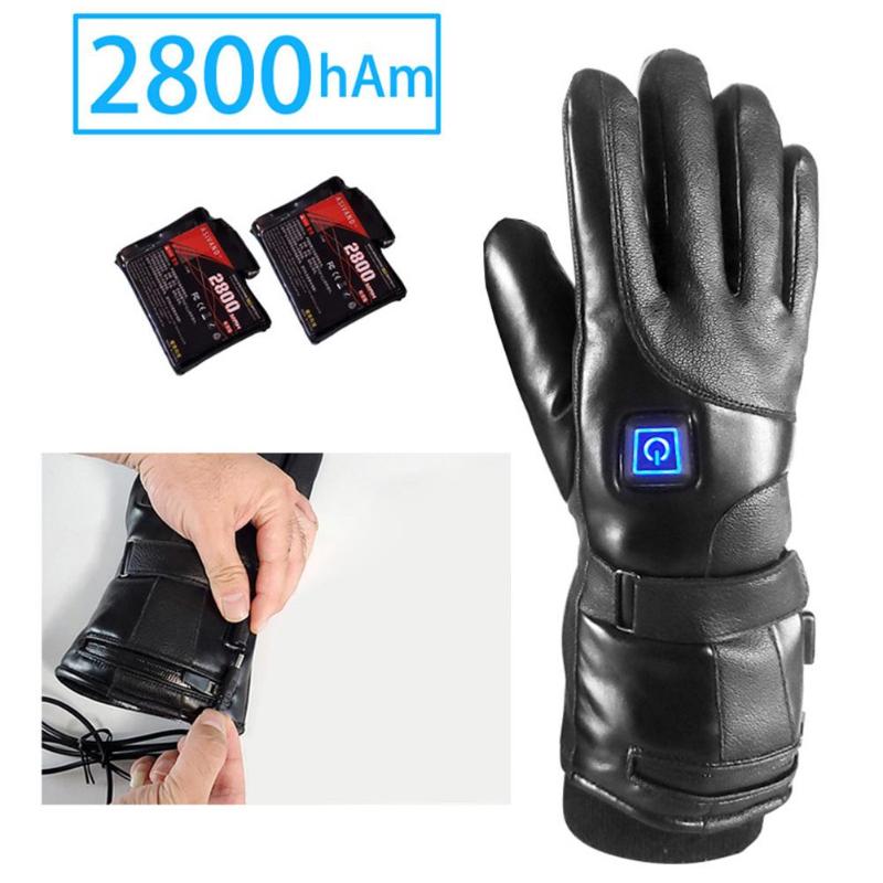 Men Women Rechargeable Electric Warm Heated Gloves Leather Battery Powered Heating Gloves For Climbing Skiing Motorcycle, Us plugs
Men Women Rechargeable Electric Warm Heated Gloves Leather Battery Powered Heating Gloves For Climbing Skiing Motorcycle, Us plugs