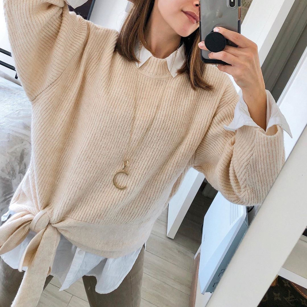 2021 New Autumn Long Sleeve Lace Up Sweater Female Knitting Pullovers Winter Sweaters Fashion Knitted Tops Women Casual Loose Jumper Dd0k, Khaki
2021 New Autumn Long Sleeve Lace Up Sweater Female Knitting Pullovers Winter Sweaters Fashion Knitted Tops Women Casual Loose Jumper Dd0k, Khaki