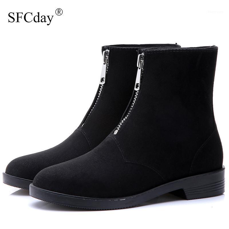 New 2020 Autumn Shoes Women Flock Ankle Boots Ladies Zipper Platform Low Heels Casual Female Fashion Sewing Comfort Footwear1, Black
New 2020 Autumn Shoes Women Flock Ankle Boots Ladies Zipper Platform Low Heels Casual Female Fashion Sewing Comfort Footwear1, Black