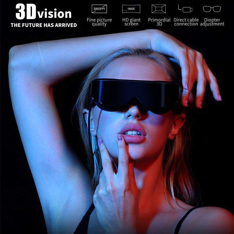 2020 newest Best Selling 3D Smart full HD Virtual Video Glasses 3D Video smart Glasses digital for movies games
2020 newest Best Selling 3D Smart full HD Virtual Video Glasses 3D Video smart Glasses digital for movies games