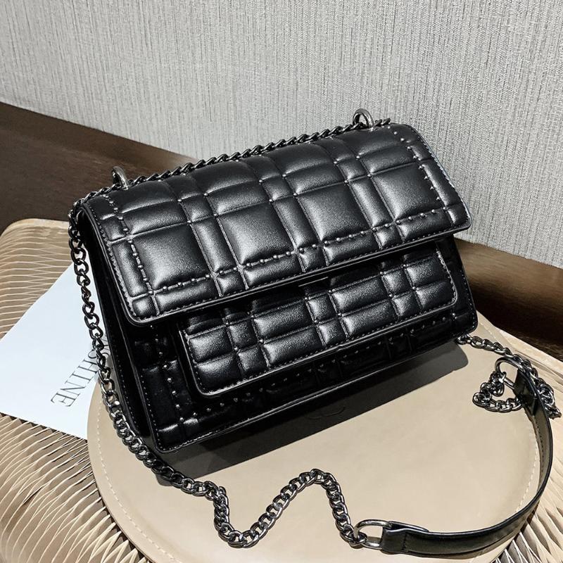 Crossbody Rivet Design Pu Leather Bags for Women 2021 Trending Designer Shoulder Handbags Women's Cross Body Bag, Black
Crossbody Rivet Design Pu Leather Bags for Women 2021 Trending Designer Shoulder Handbags Women's Cross Body Bag, Black