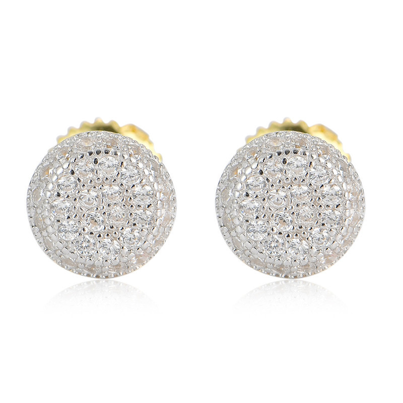 Mens Hip Hop Jewelry Iced Out Diamond stud Earring Pandora 925 Pure Silver Earings Gold Silver Women Accessories, Golden;silver
Mens Hip Hop Jewelry Iced Out Diamond stud Earring Pandora 925 Pure Silver Earings Gold Silver Women Accessories, Golden;silver