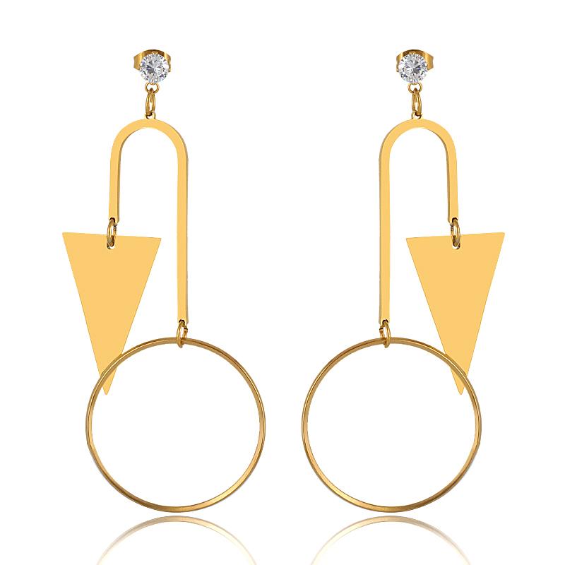 Unique Desgin Big Round Circle Earrings for Women Boucle Stainless Steel Jewelry Long Drop Earrings Gold Bijou Luxury Lover Gift
Unique Desgin Big Round Circle Earrings for Women Boucle Stainless Steel Jewelry Long Drop Earrings Gold Bijou Luxury Lover Gift