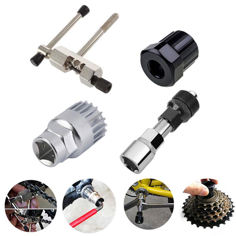 4Pcs/Set Mountain Bike Chain Bicycle Crank Axle Extractor Removal Repairing Tool Kit --M25
4Pcs/Set Mountain Bike Chain Bicycle Crank Axle Extractor Removal Repairing Tool Kit --M25