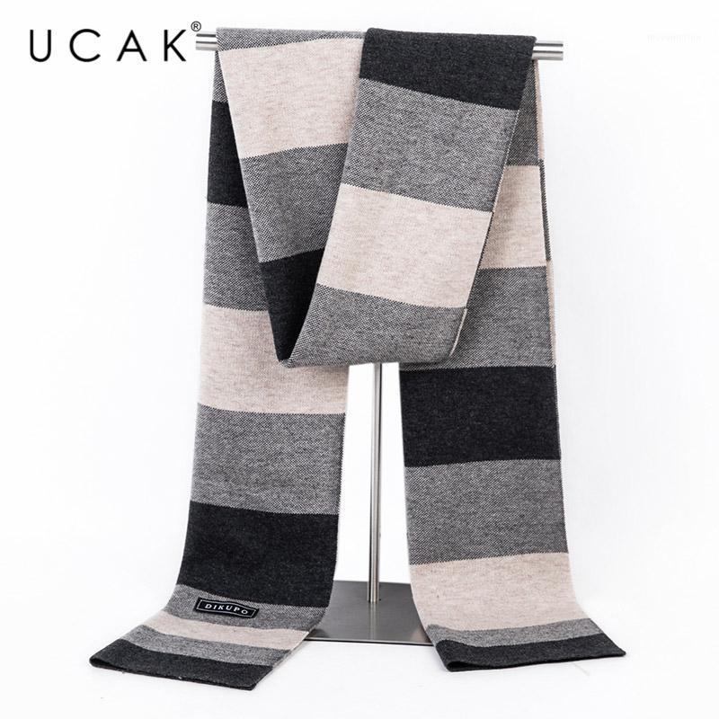 UCAK Brand Autumn Winter Warm Design Soft Scarfs For Men Women Fashion Casual Plaid Cotton Knit Scarf With short tassels A251
UCAK Brand Autumn Winter Warm Design Soft Scarfs For Men Women Fashion Casual Plaid Cotton Knit Scarf With short tassels A251