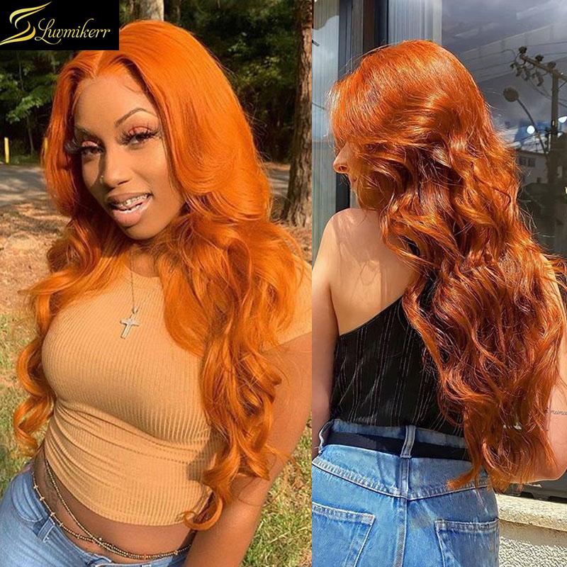Colored Ginger Body Wave Lace Front Wigs For Black Women Brazilian HD Transparent 13*1 Deep Part Wavy Lacre Front Wig Human Hair, As pic
Colored Ginger Body Wave Lace Front Wigs For Black Women Brazilian HD Transparent 13*1 Deep Part Wavy Lacre Front Wig Human Hair, As pic