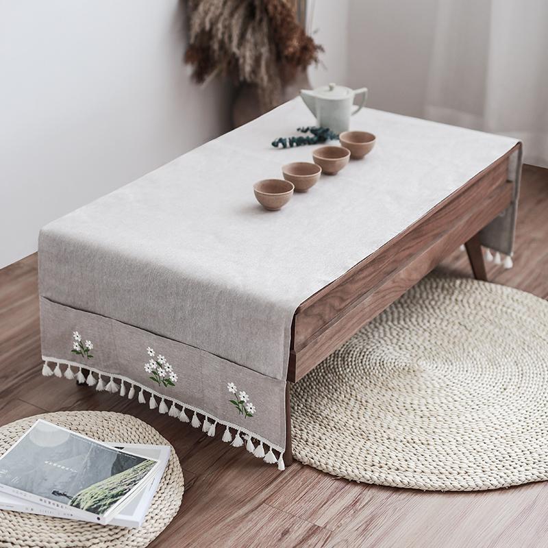 50x150/60x160/70x160/70x190cm simple grey/linen color tablecloth living room simple table cloth cover TV shelf cloth cover
50x150/60x160/70x160/70x190cm simple grey/linen color tablecloth living room simple table cloth cover TV shelf cloth cover