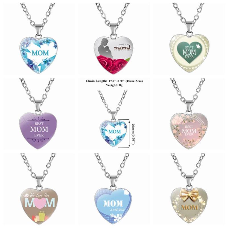 25pcs / lot Mixed AODUOLA New Popular Beautiful Design LOVE MOM Heart Glass Pendant Chain Metal Necklace 45 cm + 5 cm
25pcs / lot Mixed AODUOLA New Popular Beautiful Design LOVE MOM Heart Glass Pendant Chain Metal Necklace 45 cm + 5 cm