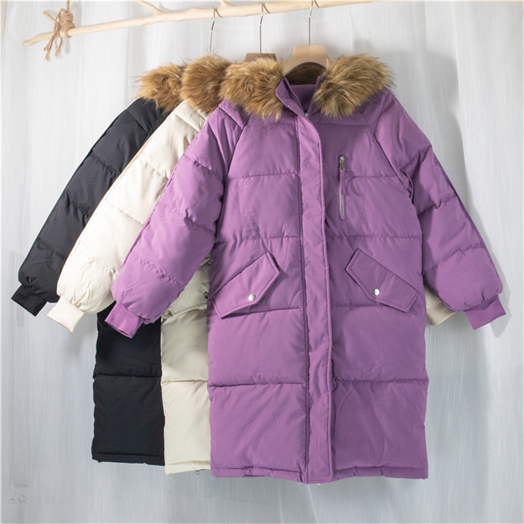 Colorfaith New Autumn Winter Women Long Jacket Quilted Office Puffer Parkas High-Quality Hooded Warm Oversize Coat CO810 201210