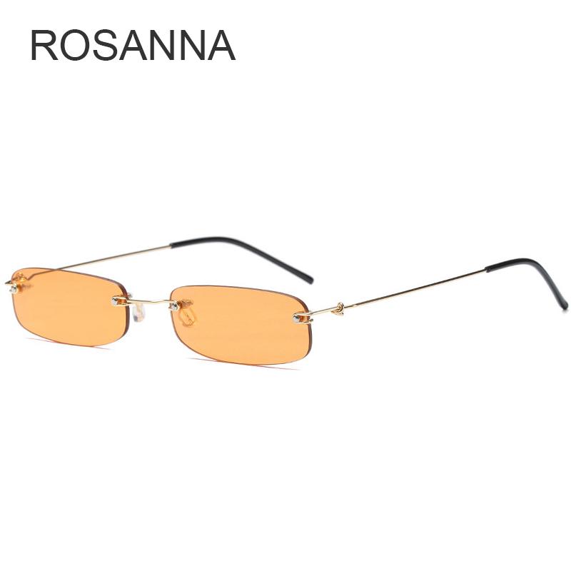 ROSANNA Vintage Sunglasses Women Small Narrow Sun Glasses Retro Rectangle Sunglass Brand Designer Female Eyewear Rimless Shades
ROSANNA Vintage Sunglasses Women Small Narrow Sun Glasses Retro Rectangle Sunglass Brand Designer Female Eyewear Rimless Shades