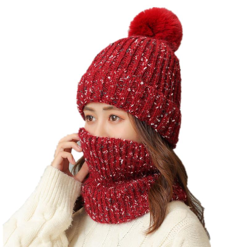 Fashion Mixed Color Knit Hat Women Winter Velvet Thickening Beanie Skullies Hats Lady Windproof Outdoor Bonnet Wool Caps, White
Fashion Mixed Color Knit Hat Women Winter Velvet Thickening Beanie Skullies Hats Lady Windproof Outdoor Bonnet Wool Caps, White