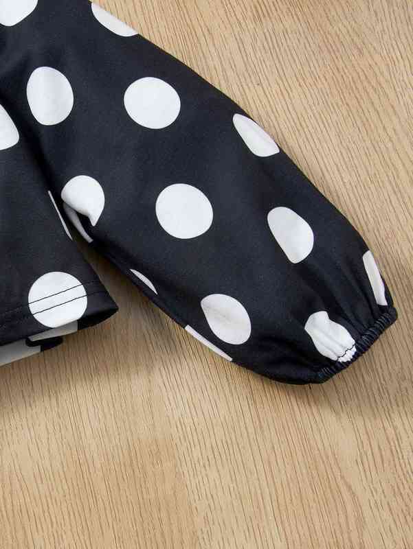 Baby Dot Bardot Top & Flare Jeans SHE