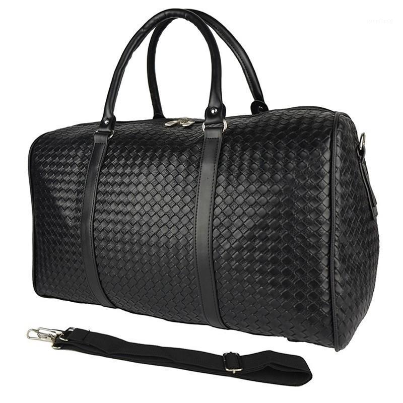 Waterproof Travel Bag Large Capacity Men Kanye West Woven Large Travel Bag Knitted Diamond Lattice PU Leather Handbag Suitcase1, Black
Waterproof Travel Bag Large Capacity Men Kanye West Woven Large Travel Bag Knitted Diamond Lattice PU Leather Handbag Suitcase1, Black